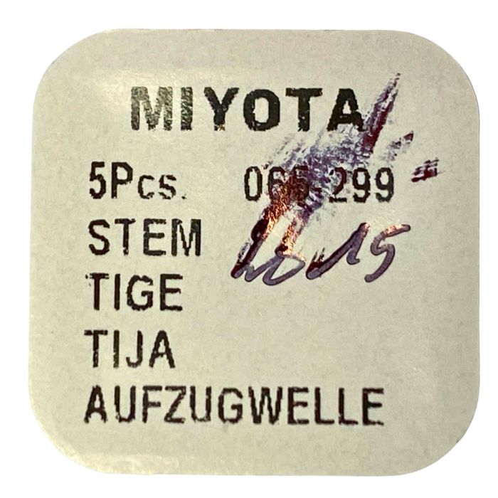 Miyota 065-299 - 401 Tige de remontoir (à l'unité) - Winding stem (per unit)