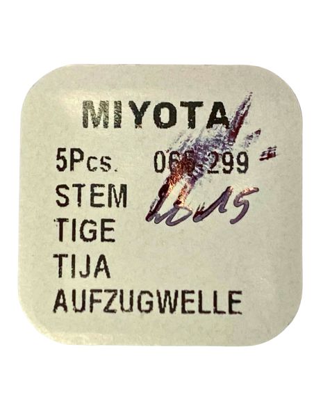 Miyota 065-299 - 401 Tige de remontoir (à l'unité) - Winding stem (per unit)