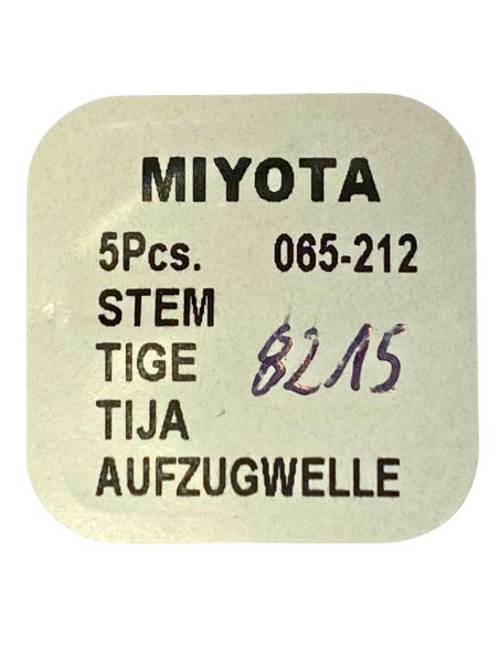 Miyota 065-212 - 401 Tige de remontoir (à l'unité) - Winding stem (per unit)