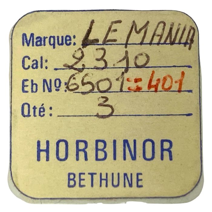 Lemania 2310 - 401 Tige de remontoir (à l'unité) - Winding stem (per unit)