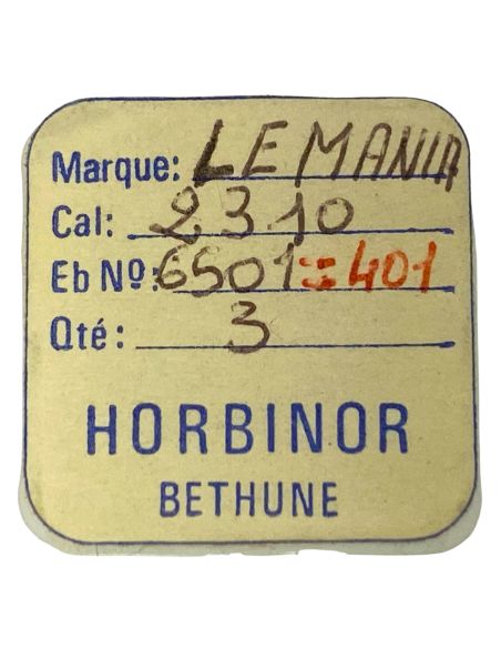 Lemania 2310 - 401 Tige de remontoir (à l'unité) - Winding stem (per unit)