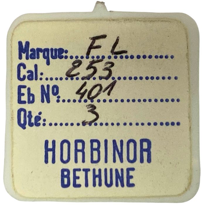 Favre - Leuba 253 - 401 Tige de remontoir (à l'unité) - Winding stem (per unit)
