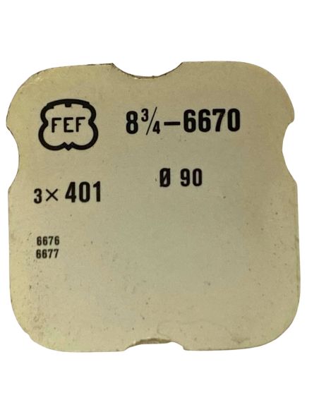 F.E.F 6670 - 401 Tige de remontoir (à l'unité) - Winding stem (per unit)