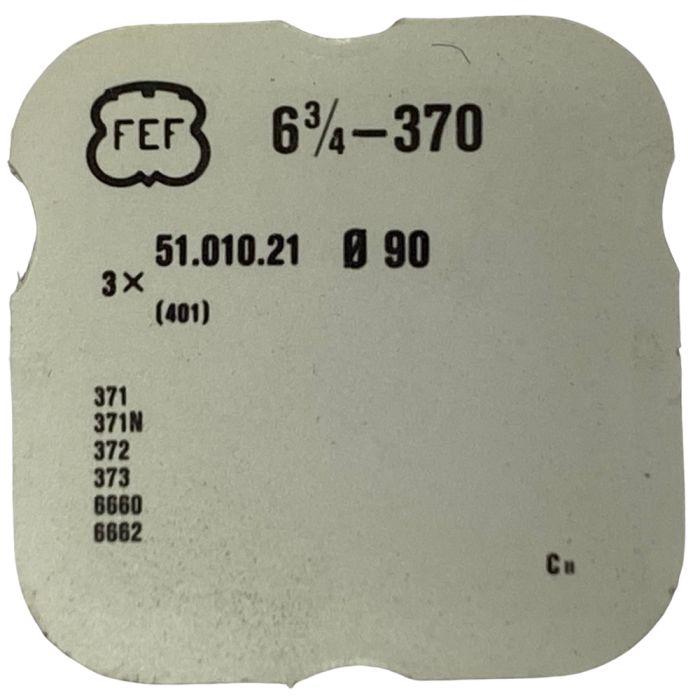 F.E.F 370 - 401 Tige de remontoir (à l'unité) - Winding stem (per unit)