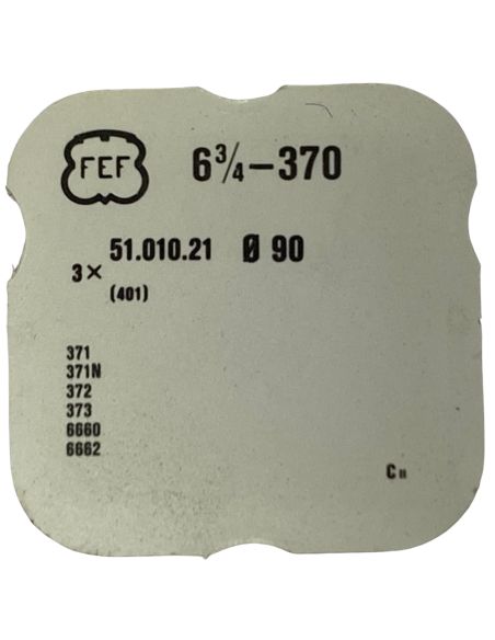 F.E.F 370 - 401 Tige de remontoir (à l'unité) - Winding stem (per unit)