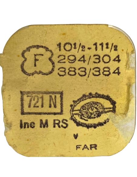 Felsa 294/304/383/384 - 721N Balancier avec spiral plat (à l'unité) - Balance with flat hairspring regulated (per unit)