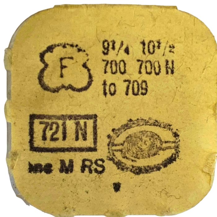 Felsa 700/700N - 721N Balancier avec spiral plat (à l'unité) - Balance with flat hairspring regulated (per unit)
