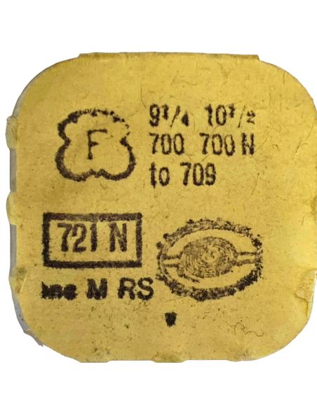 Felsa 700/700N - 721N Balancier avec spiral plat (à l'unité) - Balance with flat hairspring regulated (per unit)