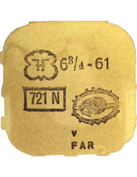 FHF 61 - 721N Balancier avec spiral plat (à l'unité) - Balance with flat hairspring regulated (per unit)
