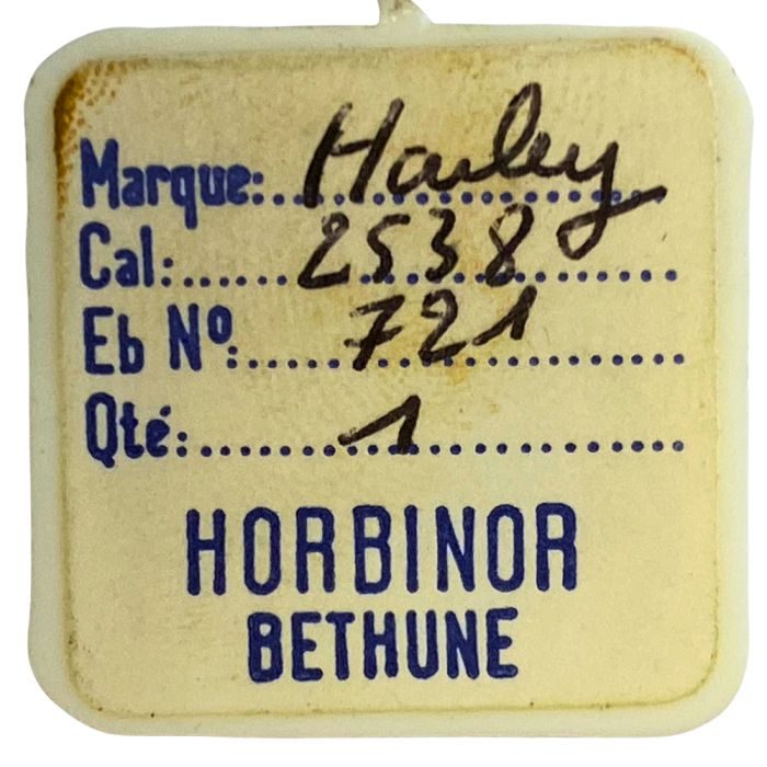 Harley 2538 - 721 Balancier avec spiral plat (à l'unité) - Balance with flat hairspring regulated (per unit)