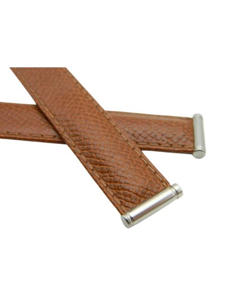 Boucheron bracelet lézard marron S - Brown Lizard strap
