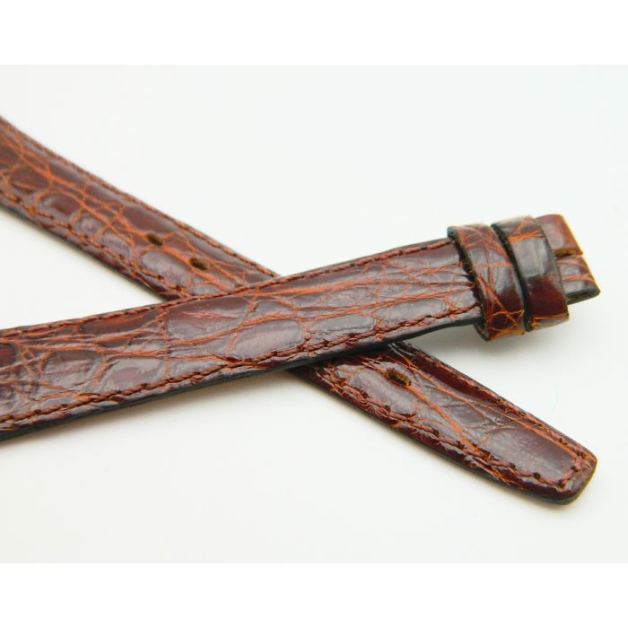 Omega bracelet Croco 14mm- Genuine crocodile strap