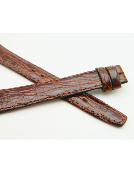 Omega bracelet Croco 14mm- Genuine crocodile strap