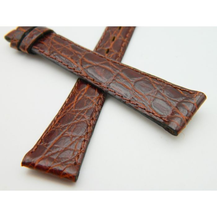 Omega bracelet Croco 14mm- Genuine crocodile strap