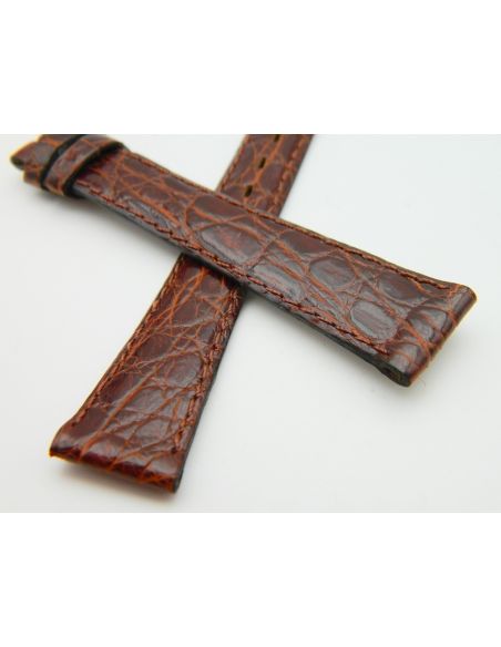 Omega bracelet Croco 14mm- Genuine crocodile strap
