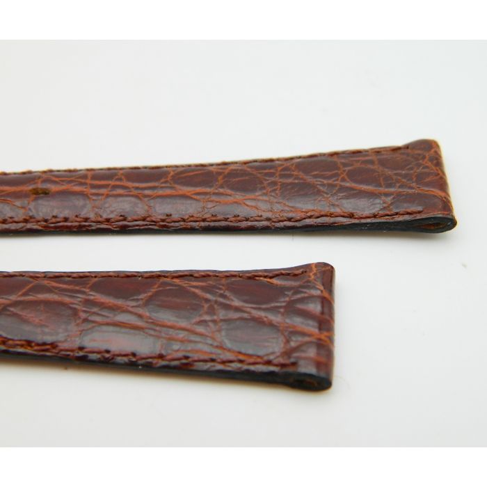 Omega bracelet Croco 14mm- Genuine crocodile strap