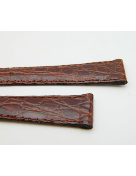 Omega bracelet Croco 14mm- Genuine crocodile strap