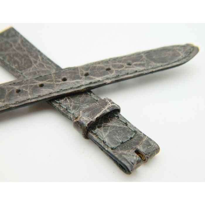 Omega bracelet Croco 13mm- Genuine crocodile strap