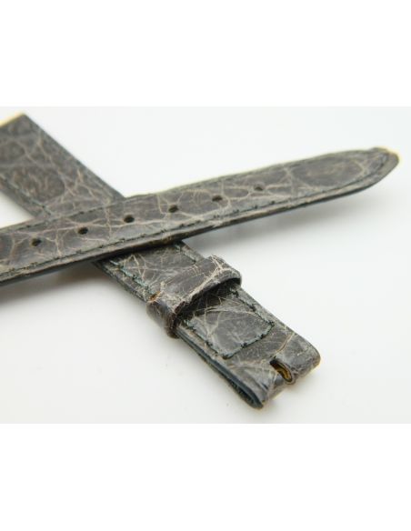 Omega bracelet Croco 13mm- Genuine crocodile strap