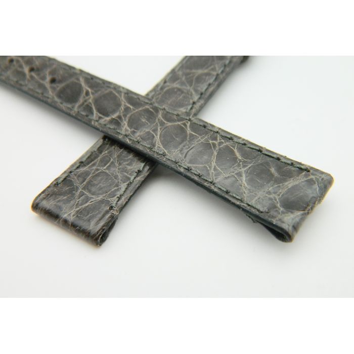 Omega bracelet Croco 13mm- Genuine crocodile strap