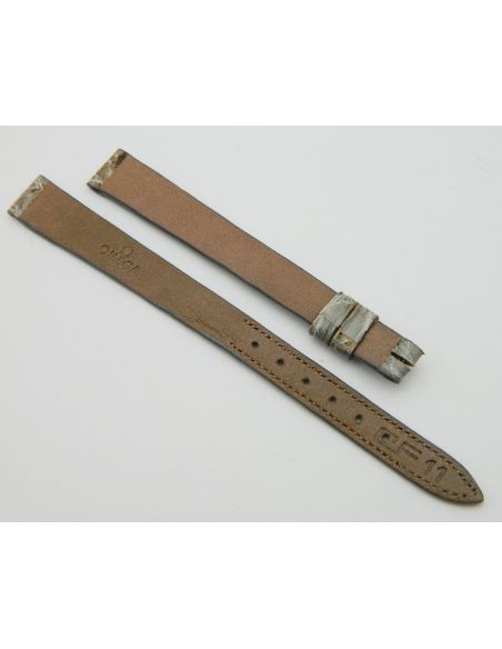 Omega bracelet Cuir 11mm- Genuine leather strap