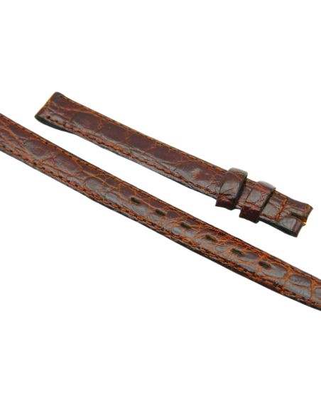 Omega bracelet Croco 09mm- Genuine crocodile strap