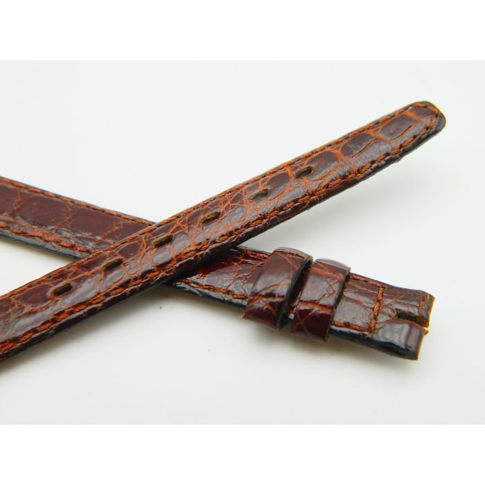Omega bracelet Croco 09mm- Genuine crocodile strap