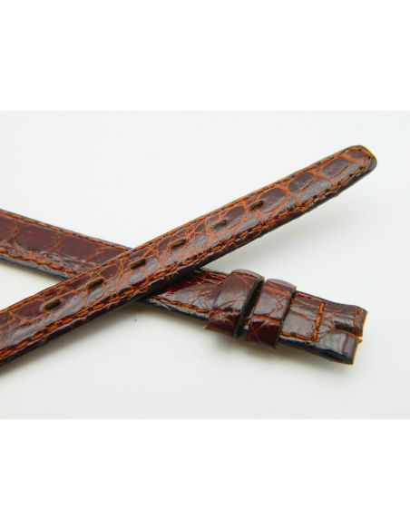 Omega bracelet Croco 09mm- Genuine crocodile strap