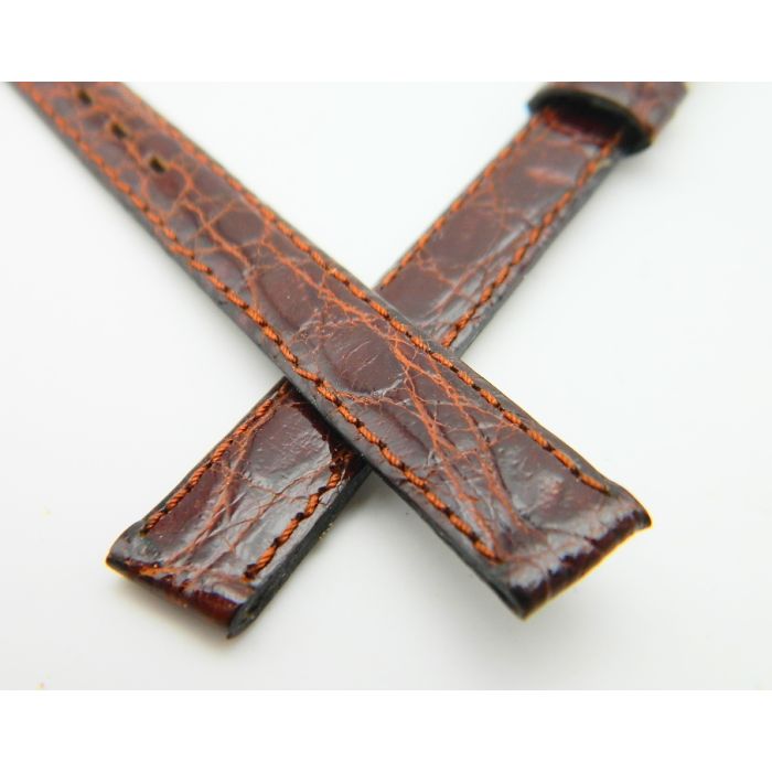 Omega bracelet Croco 09mm- Genuine crocodile strap