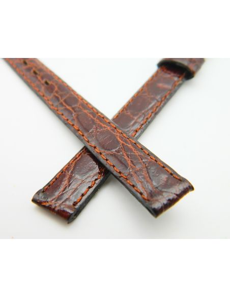 Omega bracelet Croco 09mm- Genuine crocodile strap