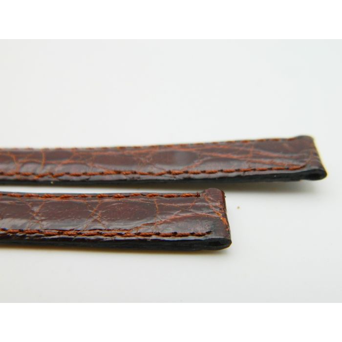 Omega bracelet Croco 09mm- Genuine crocodile strap