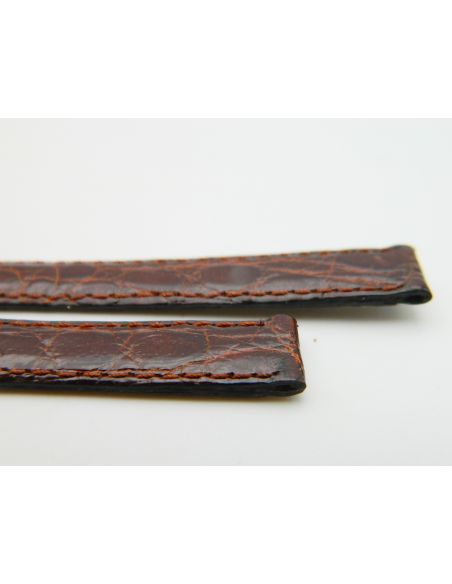 Omega bracelet Croco 09mm- Genuine crocodile strap