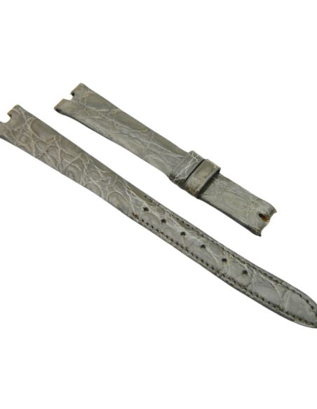 Omega bracelet Crocodile 11mm- Genuine crocodile strap