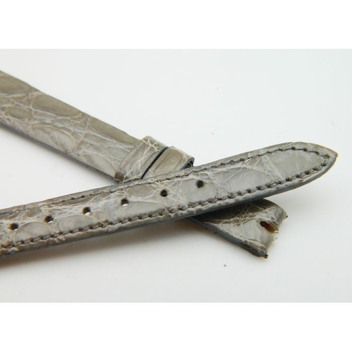 Omega bracelet Crocodile 11mm- Genuine crocodile strap