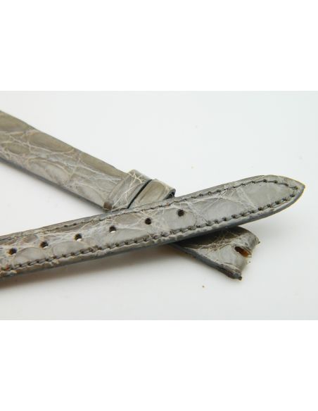 Omega bracelet Crocodile 11mm- Genuine crocodile strap