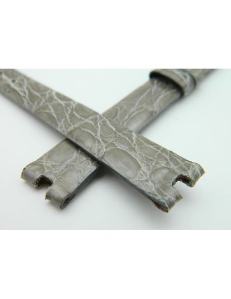 Omega bracelet Crocodile 11mm- Genuine crocodile strap
