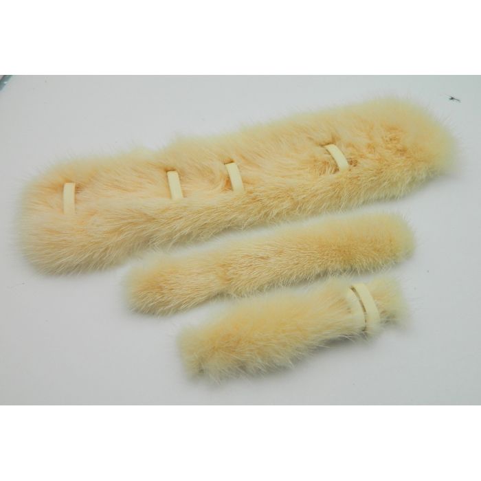 Zenith Baby Star bracelet vison- Zenith star open Mink strap