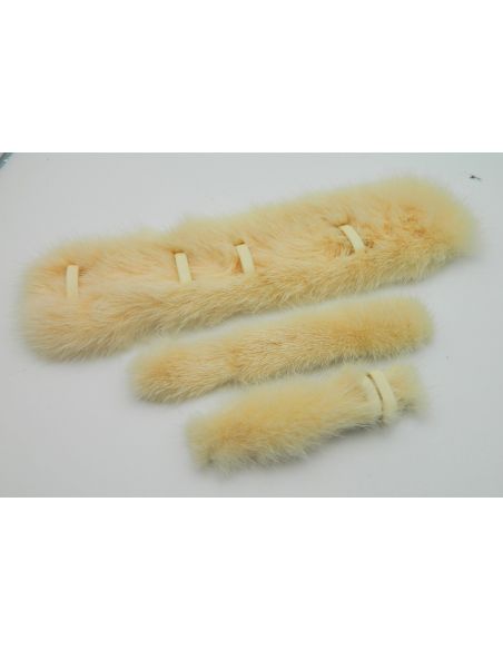 Zenith Baby Star bracelet vison- Zenith star open Mink strap