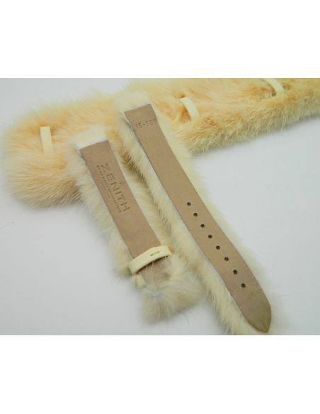 Zenith Baby Star bracelet vison- Zenith star open Mink strap