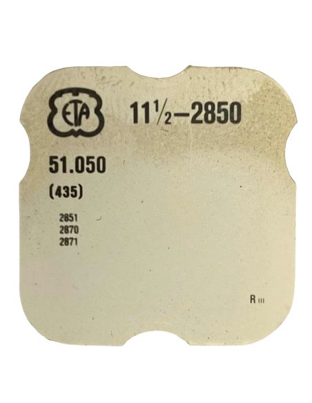 ETA 2850 - 435 Bascule (à l'unité) - Yoke (clutch lever) (per unit)