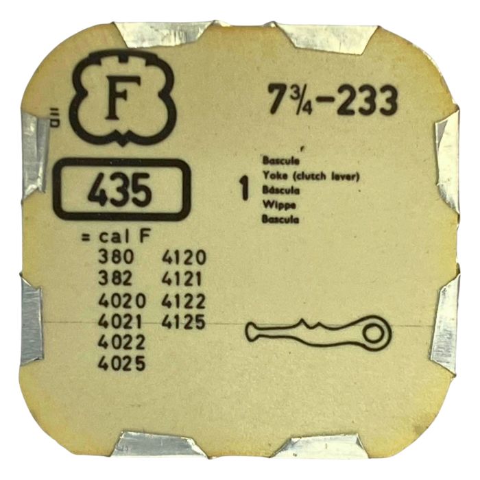 Felsa 233 - 435 Bascule (à l'unité) - Yoke (clutch lever) (per unit)