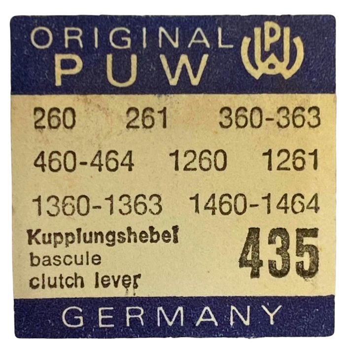 PUW 260 - 435 Bascule (à l'unité) - Yoke (clutch lever) (per unit)