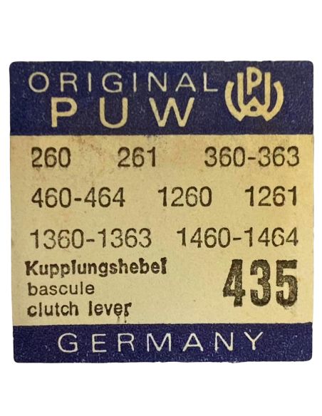 PUW 260 - 435 Bascule (à l'unité) - Yoke (clutch lever) (per unit)