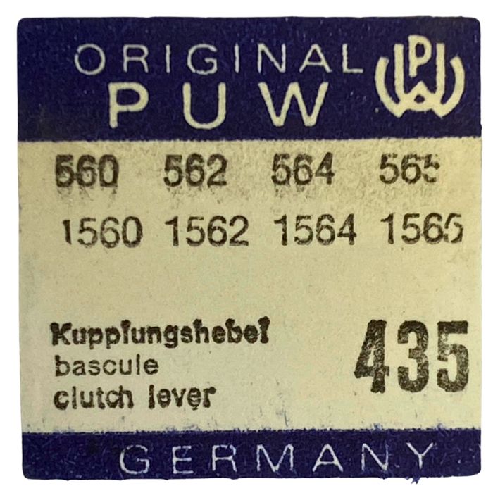 PUW 560 - 435 Bascule (à l'unité) - Yoke (clutch lever) (per unit)