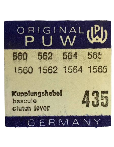 PUW 560 - 435 Bascule (à l'unité) - Yoke (clutch lever) (per unit)