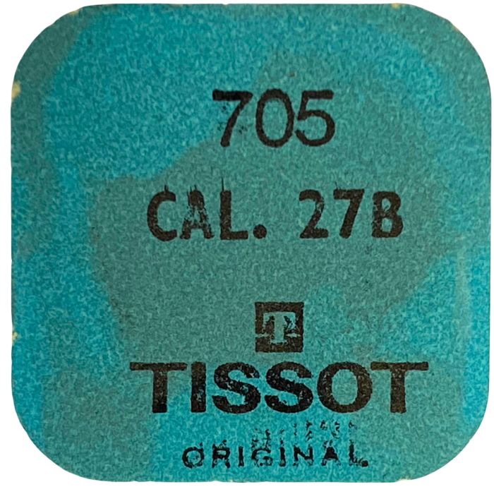 Tissot 27B - 705 Roue d'ancre pivotée (à l'unité) - Escape wheel and pinion with straight pivots (per unit)