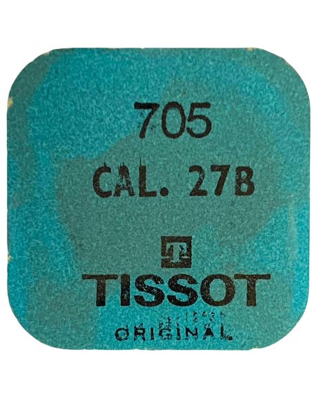 Tissot 27B - 705 Roue d'ancre pivotée (à l'unité) - Escape wheel and pinion with straight pivots (per unit)
