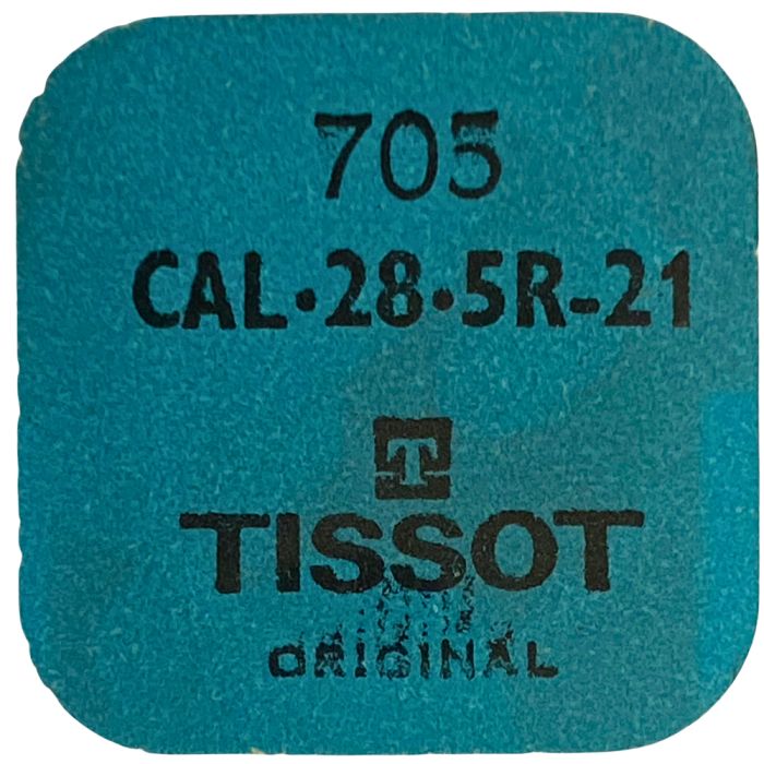 Tissot 28.5R.21 - 705 Roue d'ancre pivotée (à l'unité) - Escape wheel and pinion with straight pivots (per unit)