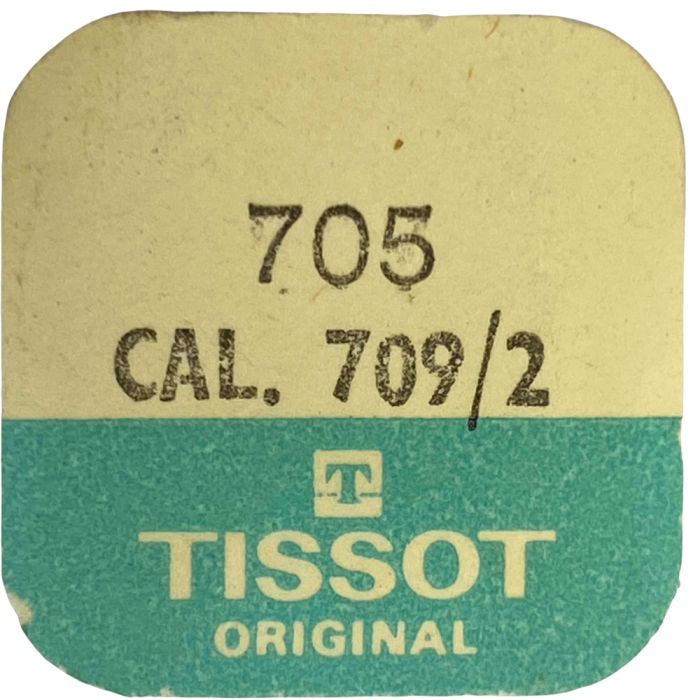 Tissot 709/2 - 705 Roue d'ancre pivotée (à l'unité) - Escape wheel and pinion with straight pivots (per unit)