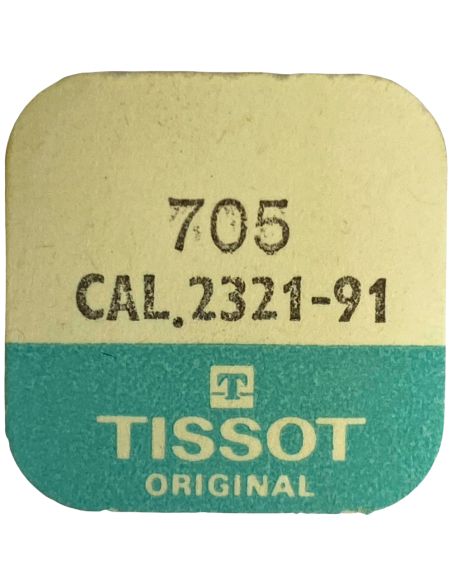 Tissot 2321.91 - 705 Roue d'ancre pivotée (à l'unité) - Escape wheel and pinion with straight pivots (per unit)